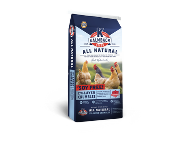 17% All natural Layer Soy Free Crumble