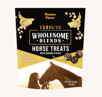 Banana Wholesome Blends Horse Treats