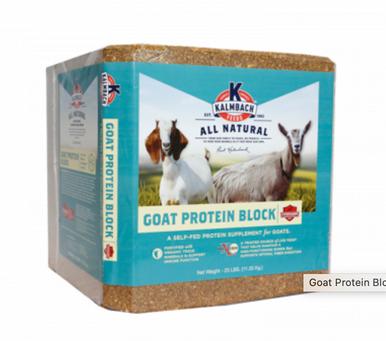 Goat Protein Block – Meadow Ridge Supply