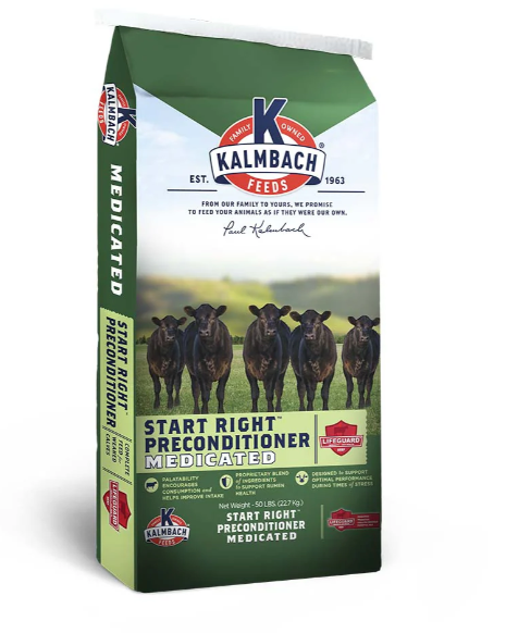 Start Right® Medicated Cattle Preconditioner Pellets